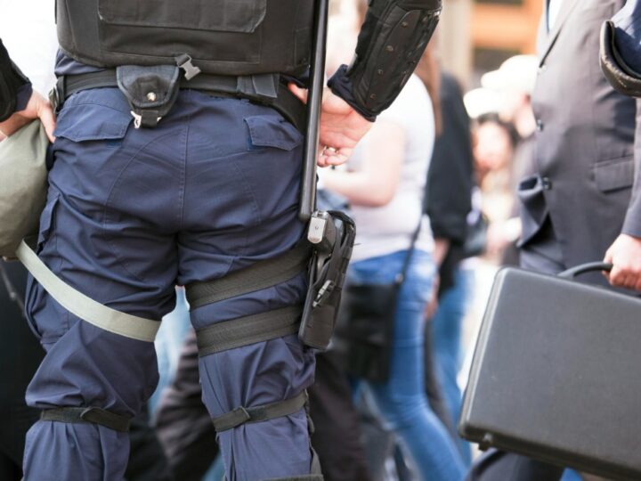 Interwencje Straży Miejskiej w Andrychowie: agresor i pijany bezdomny zatrzymani