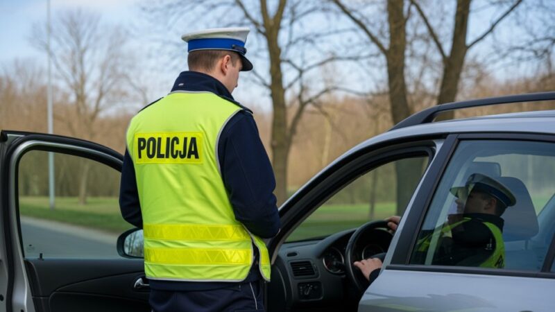 Nietrzeźwy kierowca volkswagena zatrzymany i bez prawa jazdy