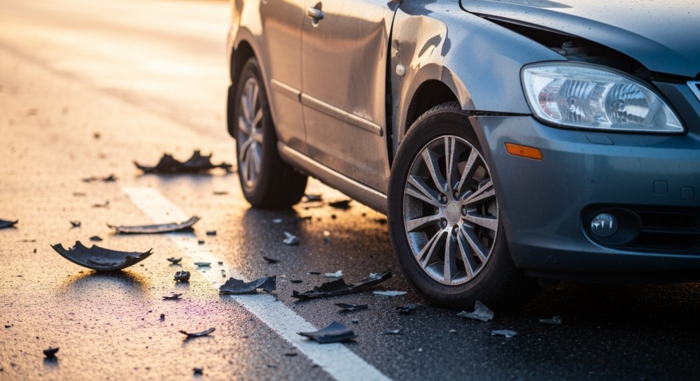 Kolizje na drogach powiatu wadowickiego – policja wzywa do ostrożności!