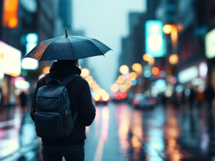 Intensywne opady śniegu w Wadowicach!