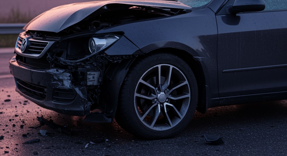 Tragiczny wypadek w Nidku: kierowca nie żyje