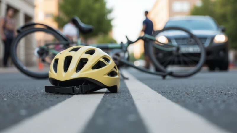 Pijany rowerzysta zatrzymany przez policję w Andrychowie