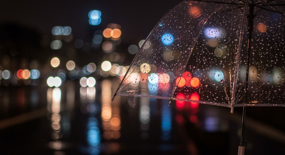 Silne opady deszczu i śniegu w Wadowicach!