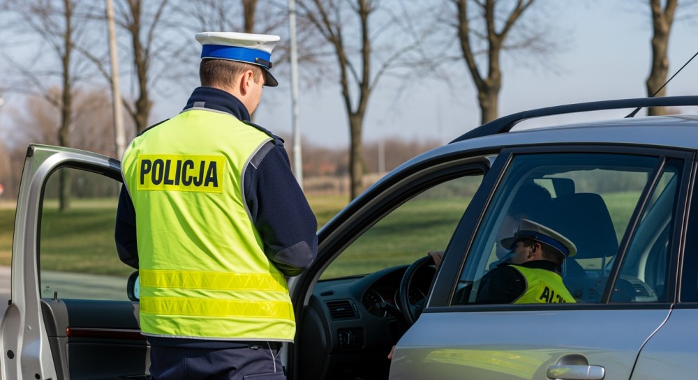 18-latek ukarany 1600 złotych mandatów i 27 punktami karnymi za niebezpieczną jazdę