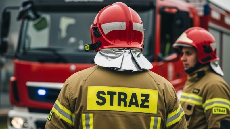 Mundialna walka z wypalaniem traw w Łączanach – Policja i Straż Pożarna w akcji