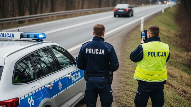 Narkotyki za kółkiem: 43-latek zatrzymany przez policję w Andrychowie