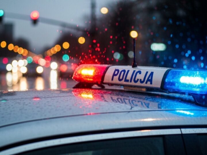 Kierowca z zakazem i alkoholem na motorowerze zatrzymany przez policję