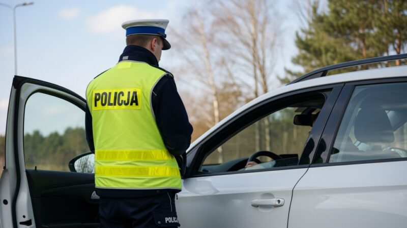 Dzielnicowi w akcji: Kierowca z zakazem zatrzymany na ulicy Fabrycznej