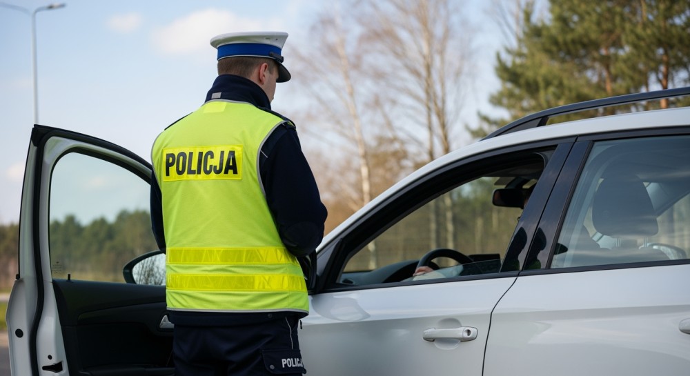 Dzielnicowi w akcji: Kierowca z zakazem zatrzymany na ulicy Fabrycznej
