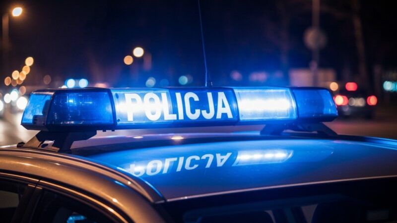 Mężczyzna aresztowany za atak nożem, objęty policyjnym dozorem
